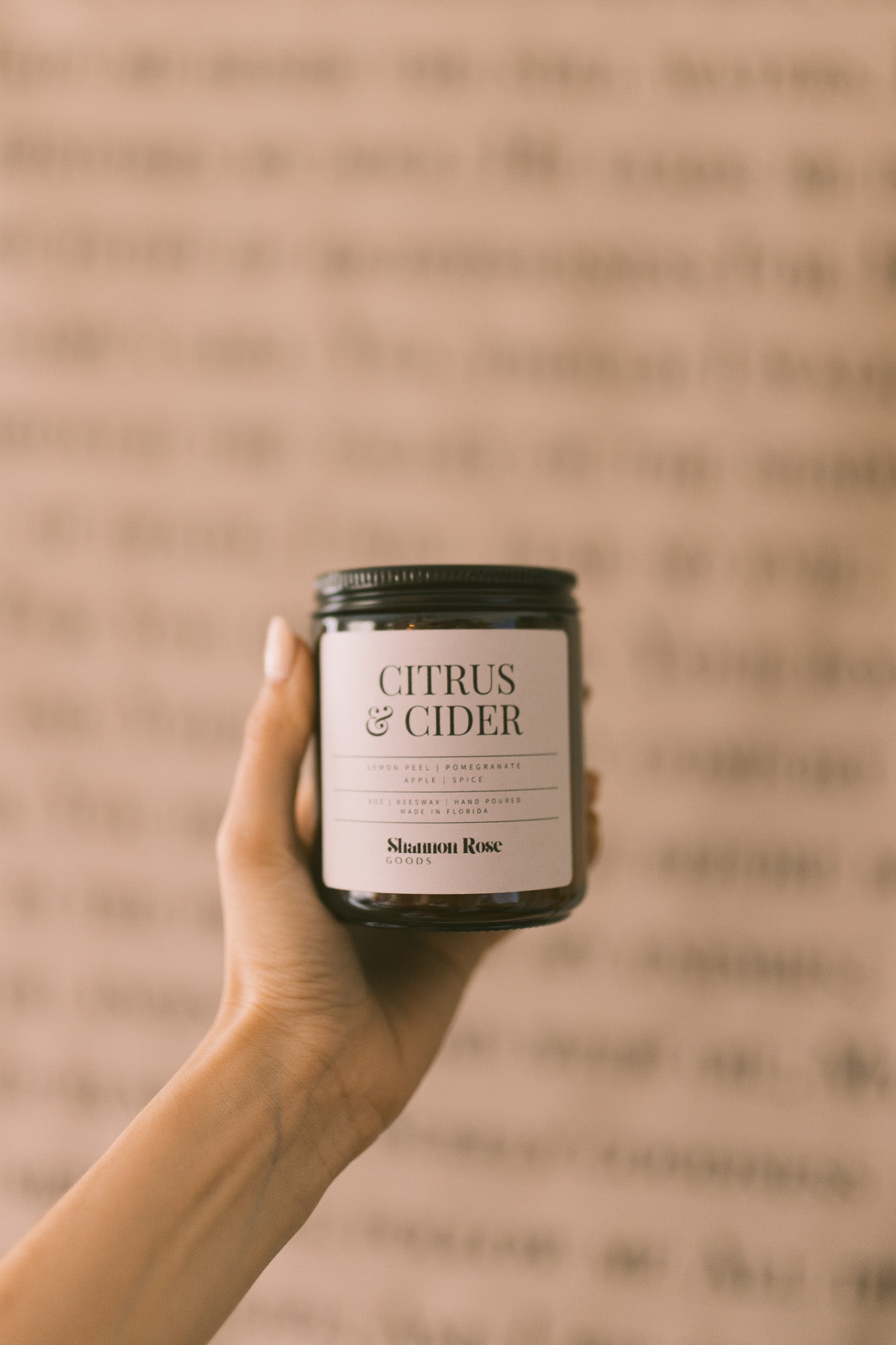 Citrus & Cider | Beeswax Candle