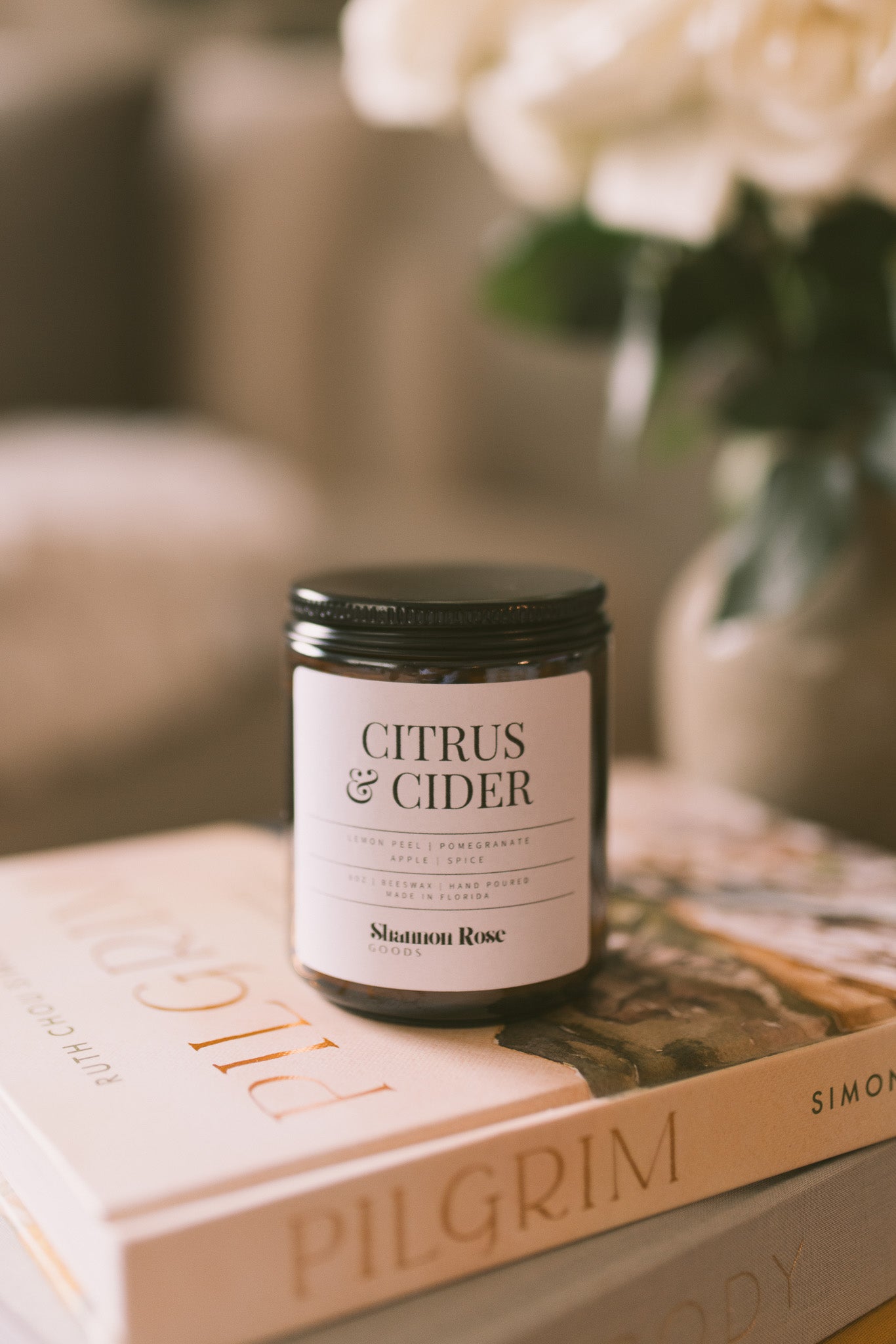 Citrus & Cider | Beeswax Candle