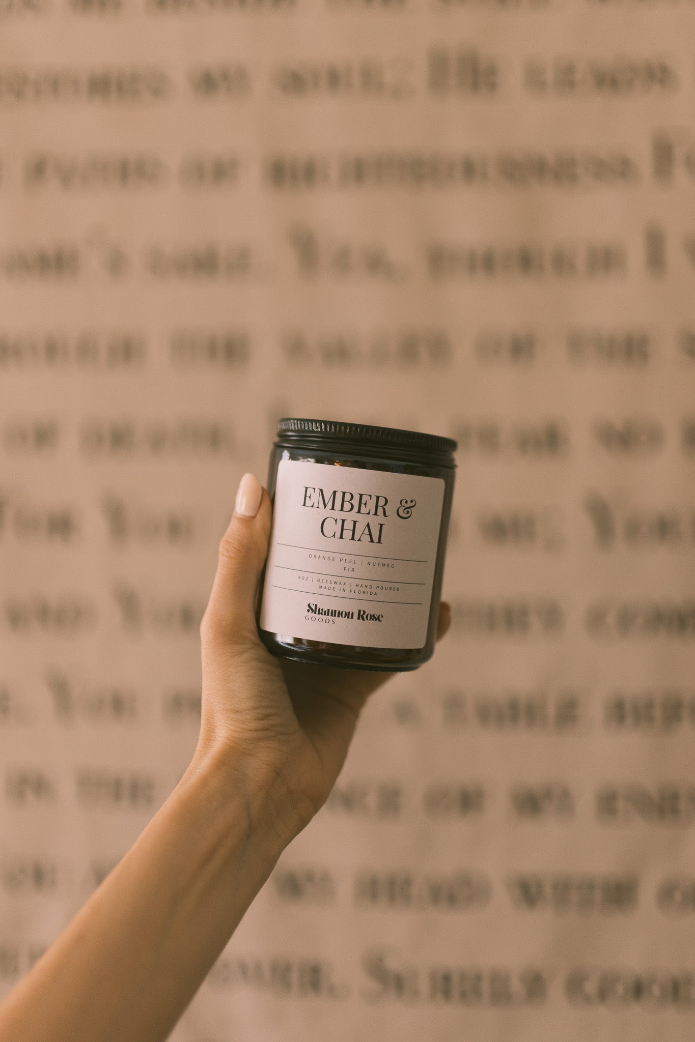 Ember & Chai | Beeswax Candle