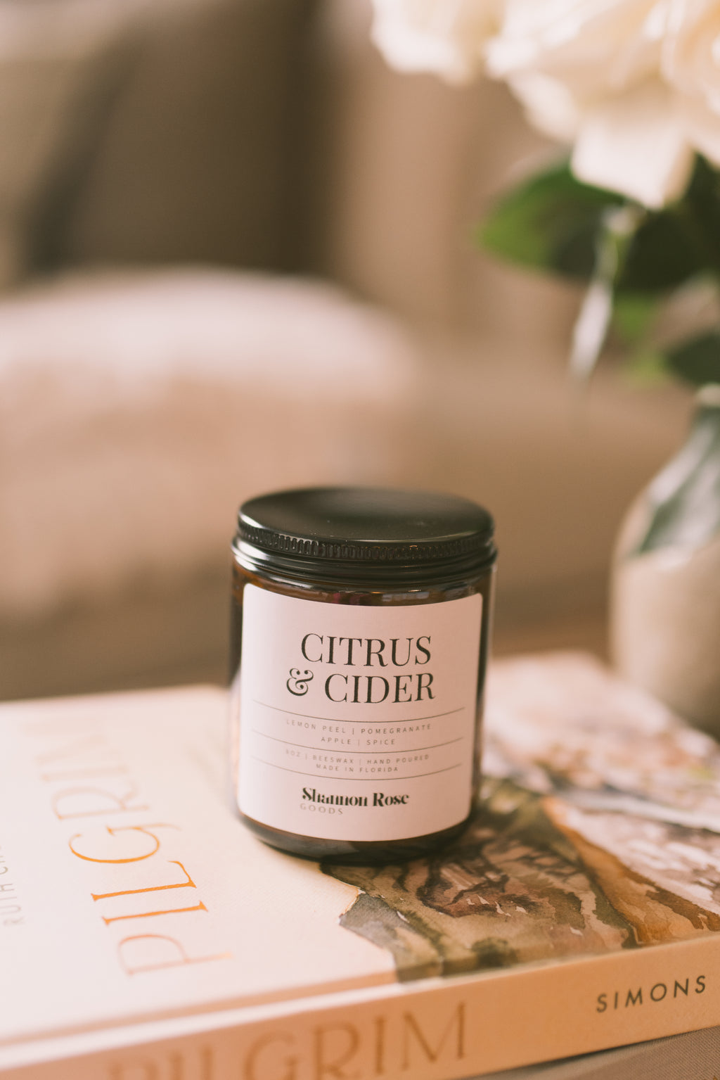 Citrus & Cider | Beeswax Candle