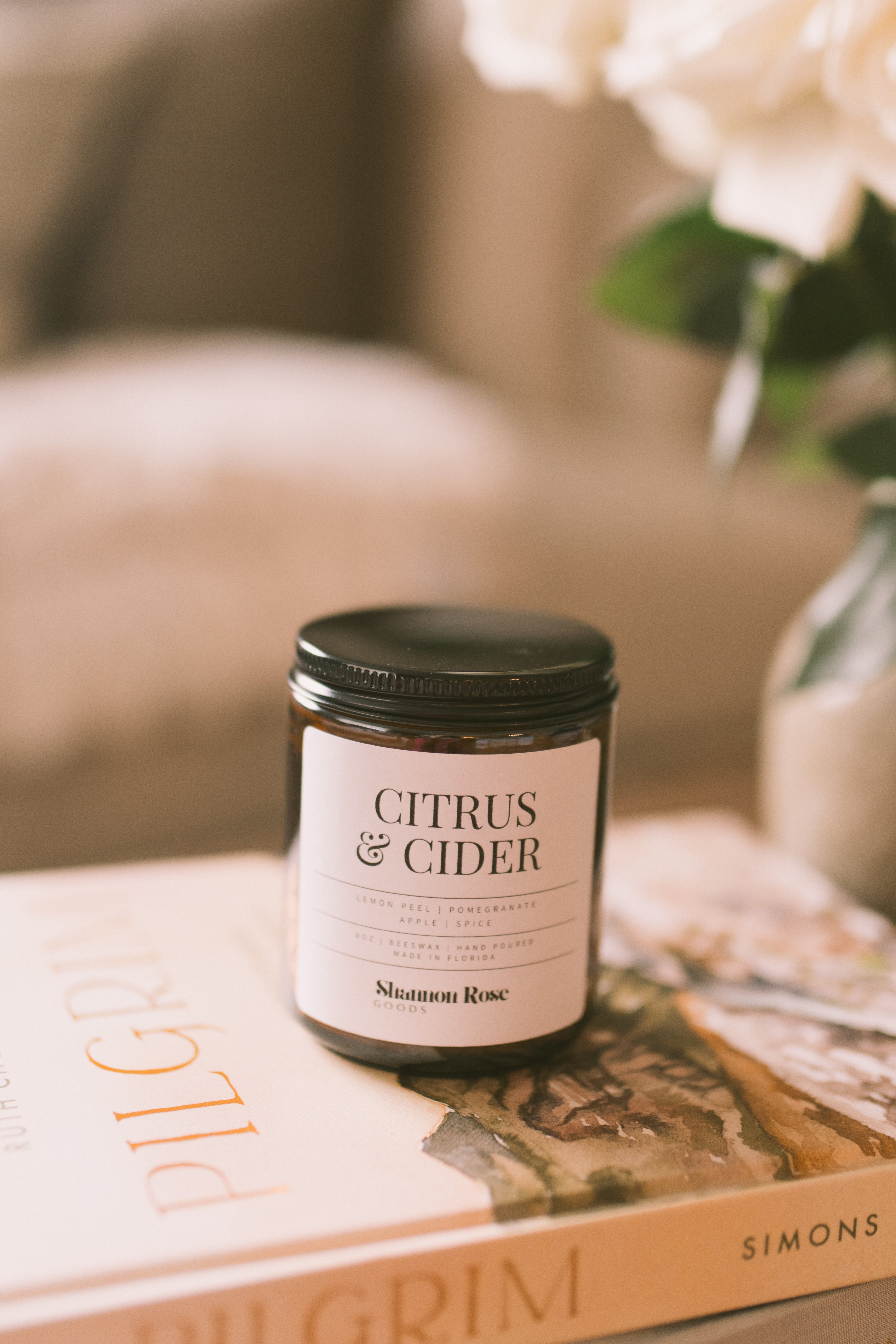 Citrus & Cider | Beeswax Candle