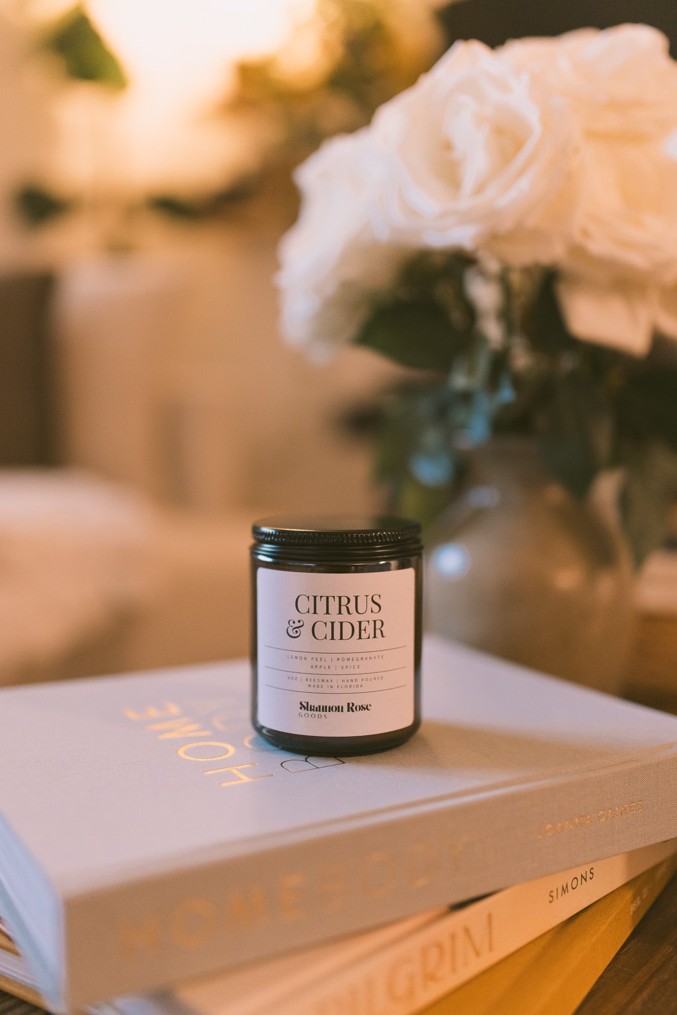 Citrus & Cider | Beeswax Candle