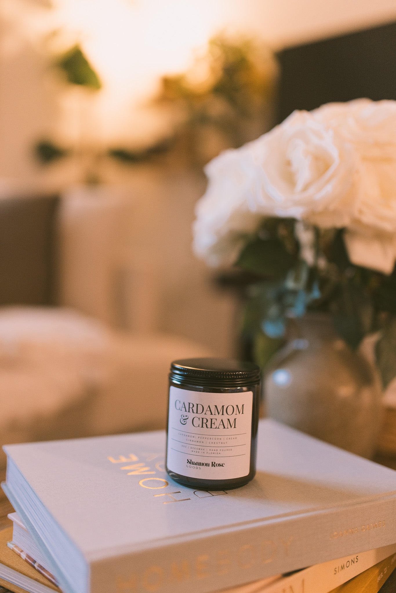 Cardamom & Cream | Beeswax Candle