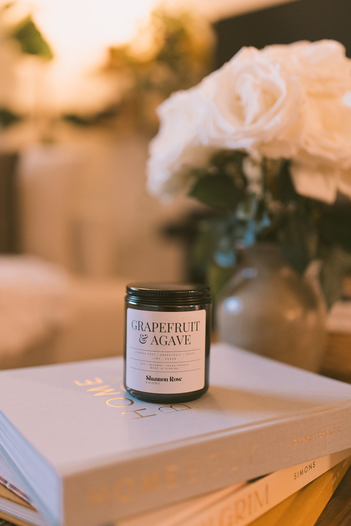 Grapefruit & Agave | Beeswax Candle
