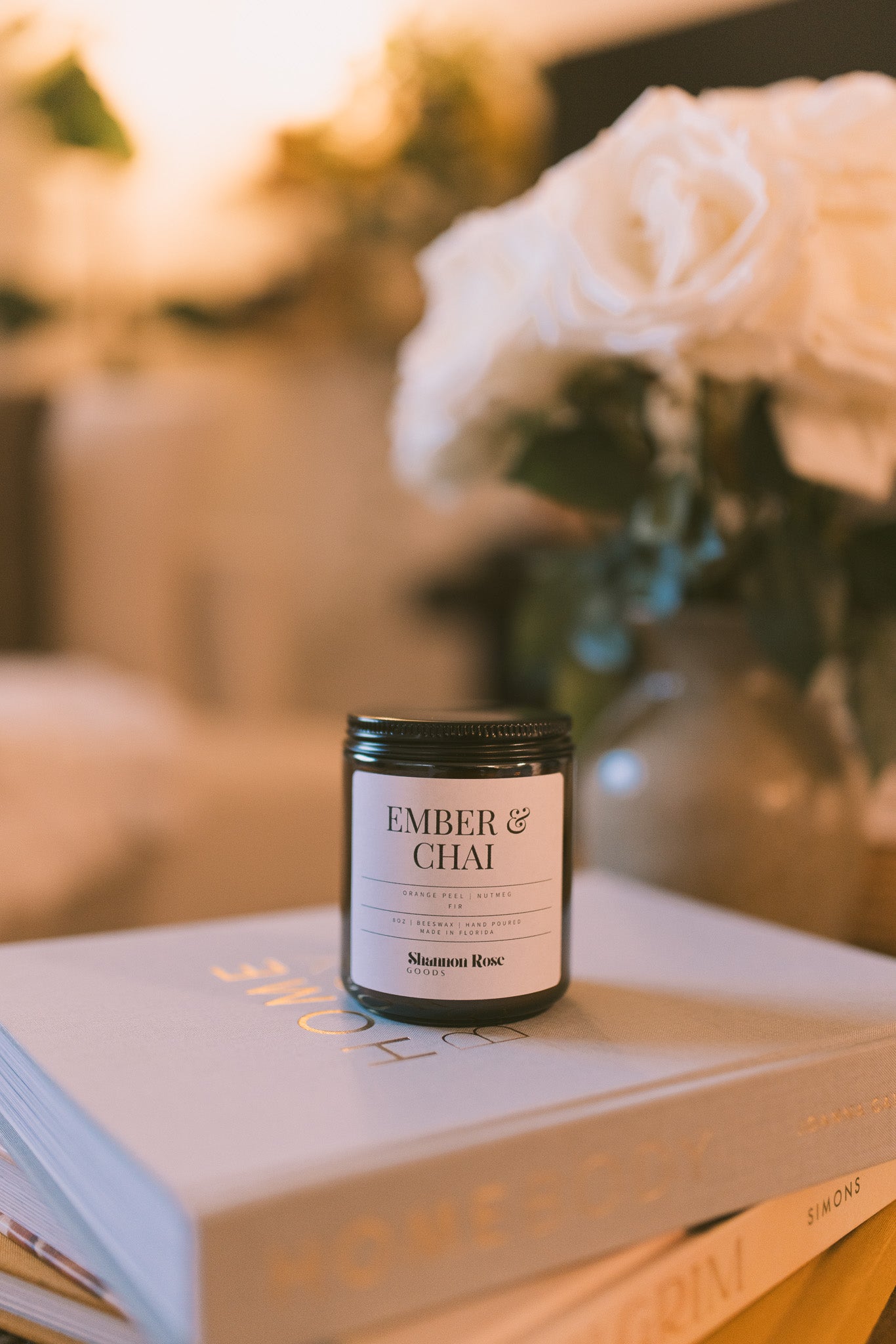 Ember & Chai | Beeswax Candle